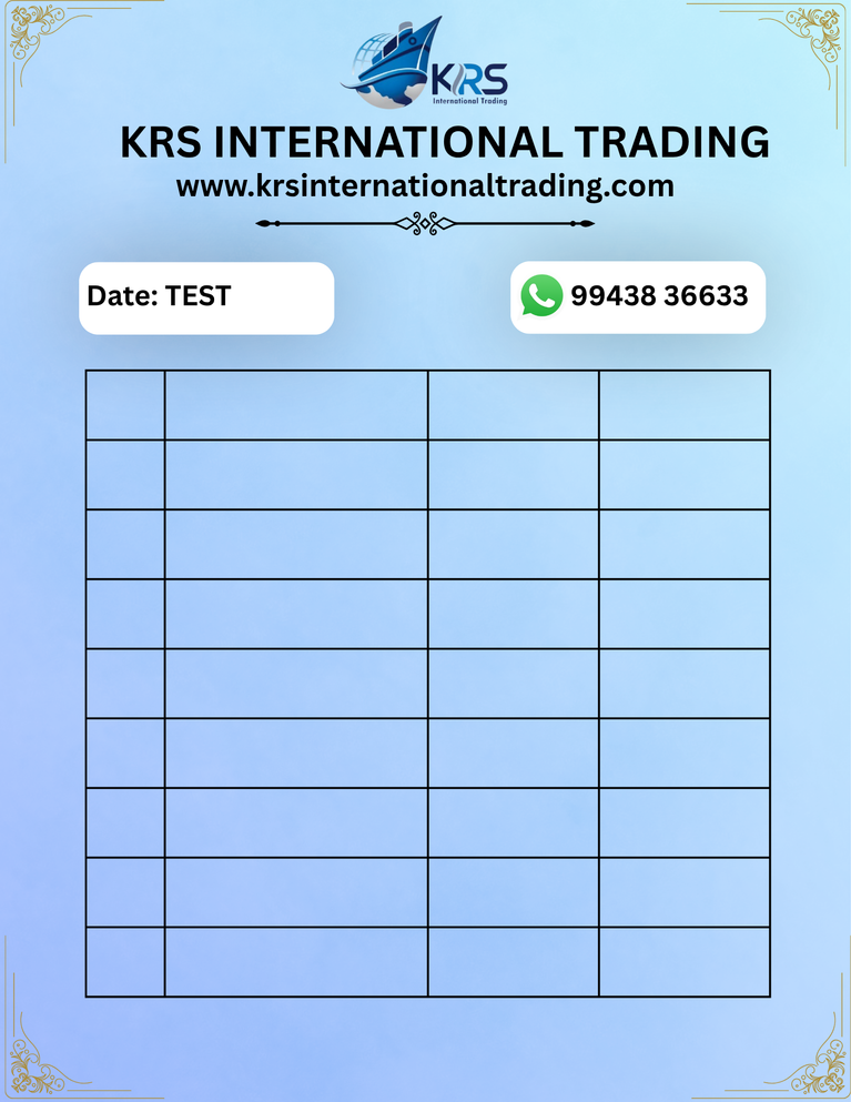 Date KRS price update  (1)